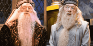 Richard Harris and Michael Gambon