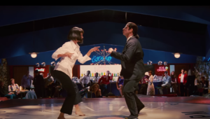 pulp fiction dance scenee